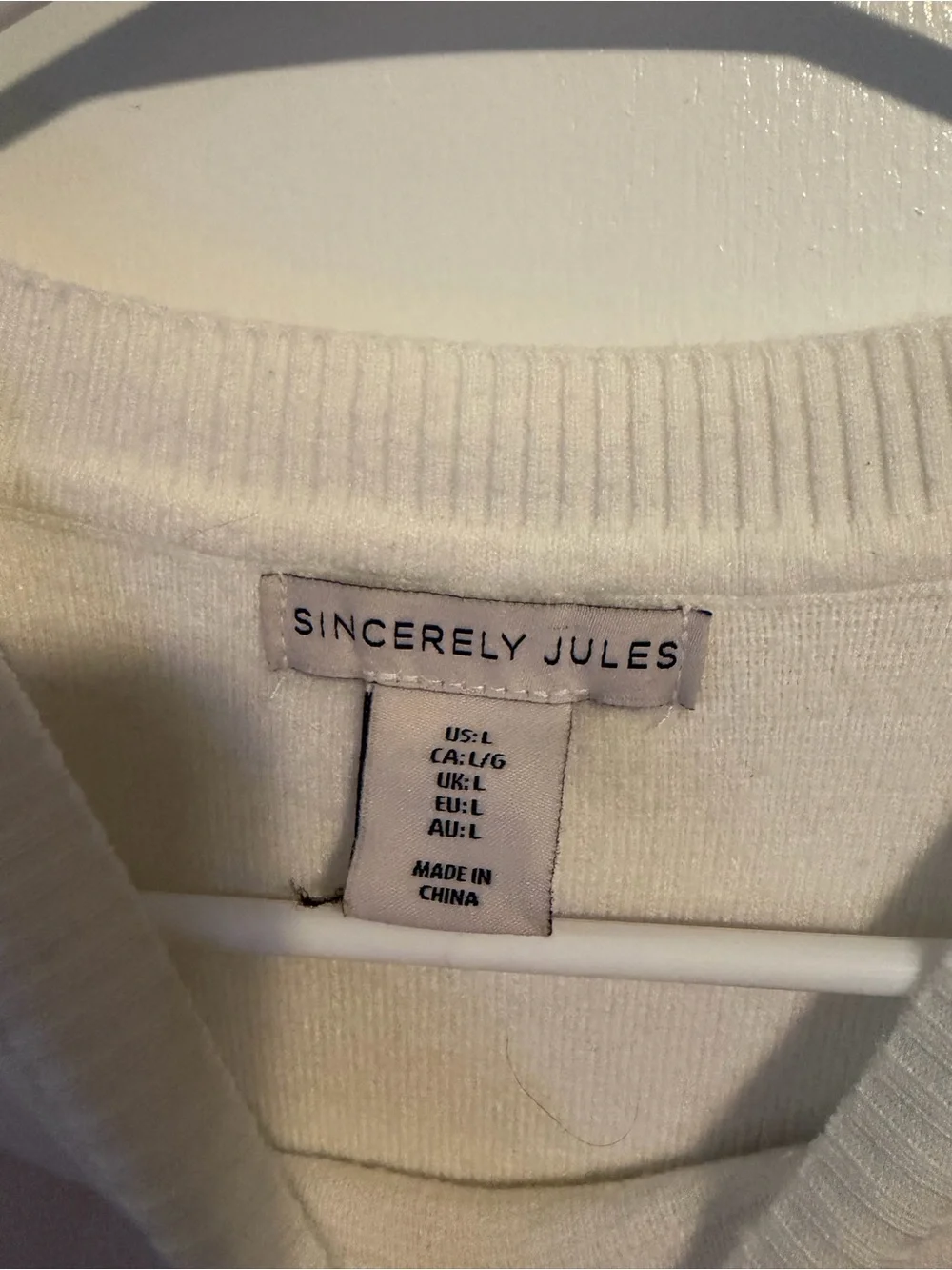 Two-Piece Set: Sincerely Jules Striped Sweater + Wide-Leg Knit Pants